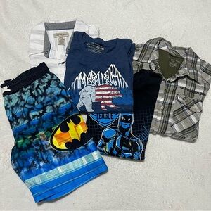 Boys Summer Bundle Tees Trunks
